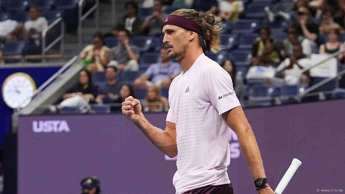 "Viele haben besser gespielt": Genervter Zverev will von klarem Weg zum US-Open-Titel nichts wissen