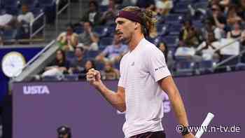 "Viele haben besser gespielt": Genervter Zverev will von klarem Weg zum US-Open-Titel nichts wissen
