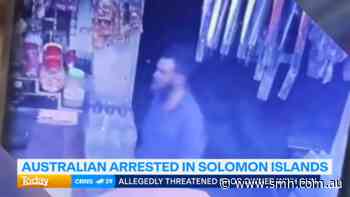 Australian man arrested in Solomon Islands