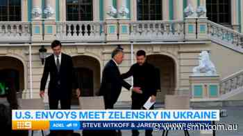 US envoys meet Zelenskyy