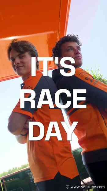 IT’S RACE DAY 😎