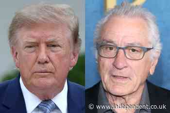 Trump pretends that longtime critic Robert De Niro now supports him with AI slop image