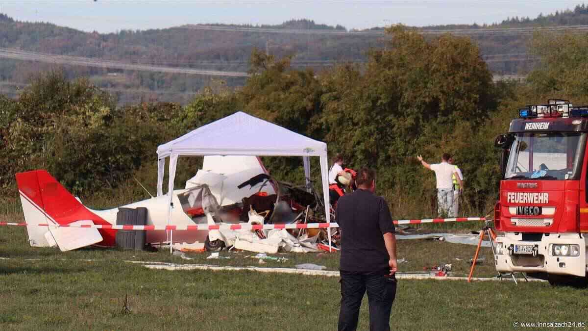 Zwei Tote und zwei Schwerstverletzte bei Flugzeugabsturz