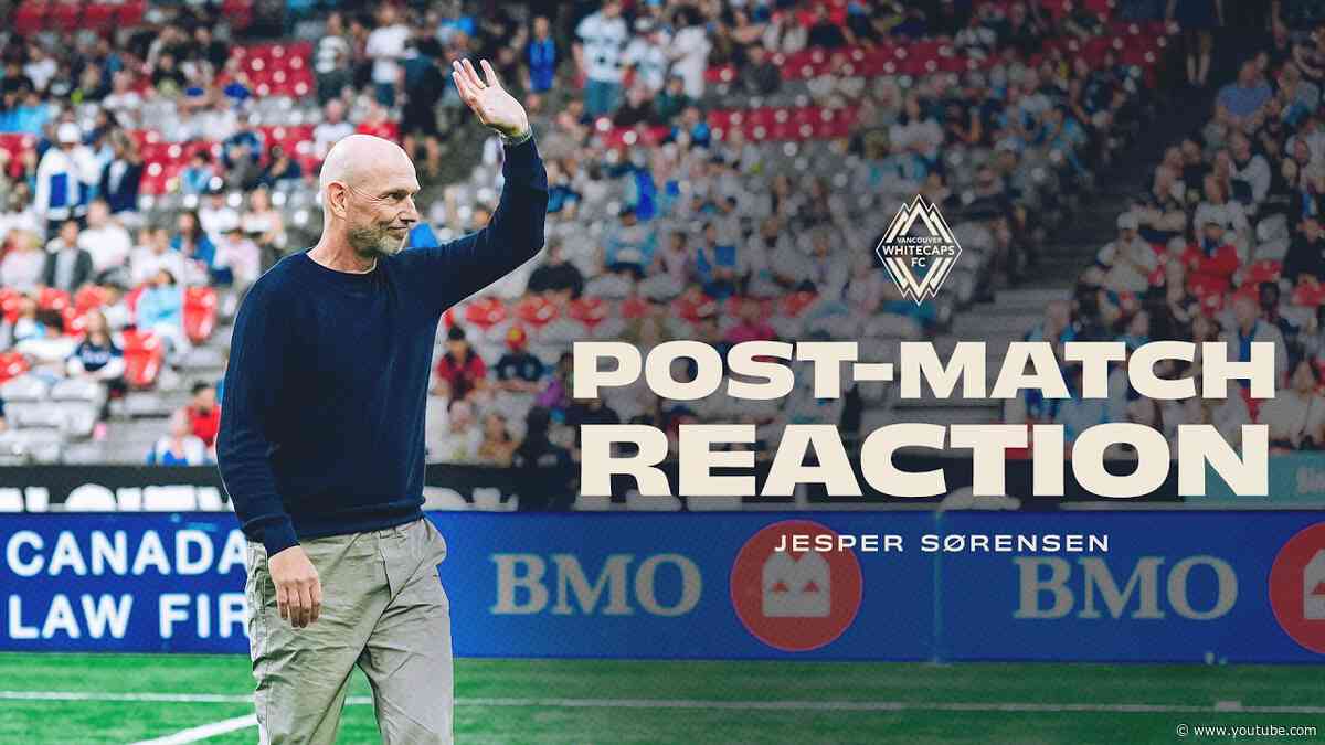 Jesper Sørensen Post-Match Reaction sv St. Louis CITY SC🎙️