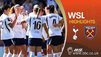 Tottenham ease to WSL opening-game win over West Ham