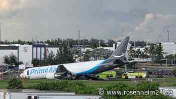 Fünf Tote bei Unfall mit Amazon-Frachtflugzeug in Miami