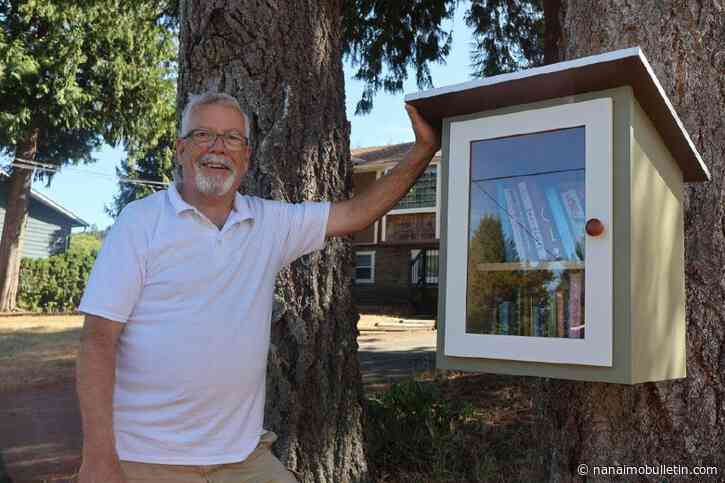 Nanaimo Men’s Shed building dozens of tiny neighbourhood libraries around the district