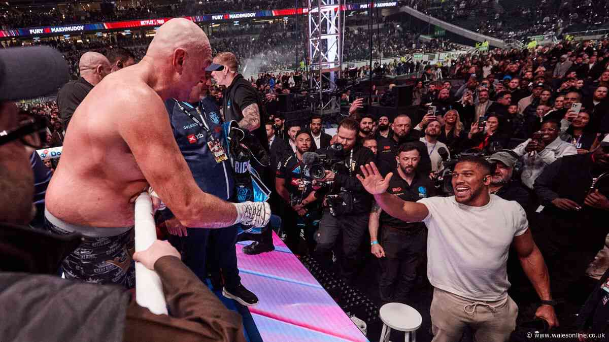 Tyson Fury claims Anthony Joshua mega-fight is off and namedrops fresh opponent