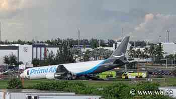 Unfall mit Amazon-Frachtflugzeug in Miami – fünf Menschen sterben
