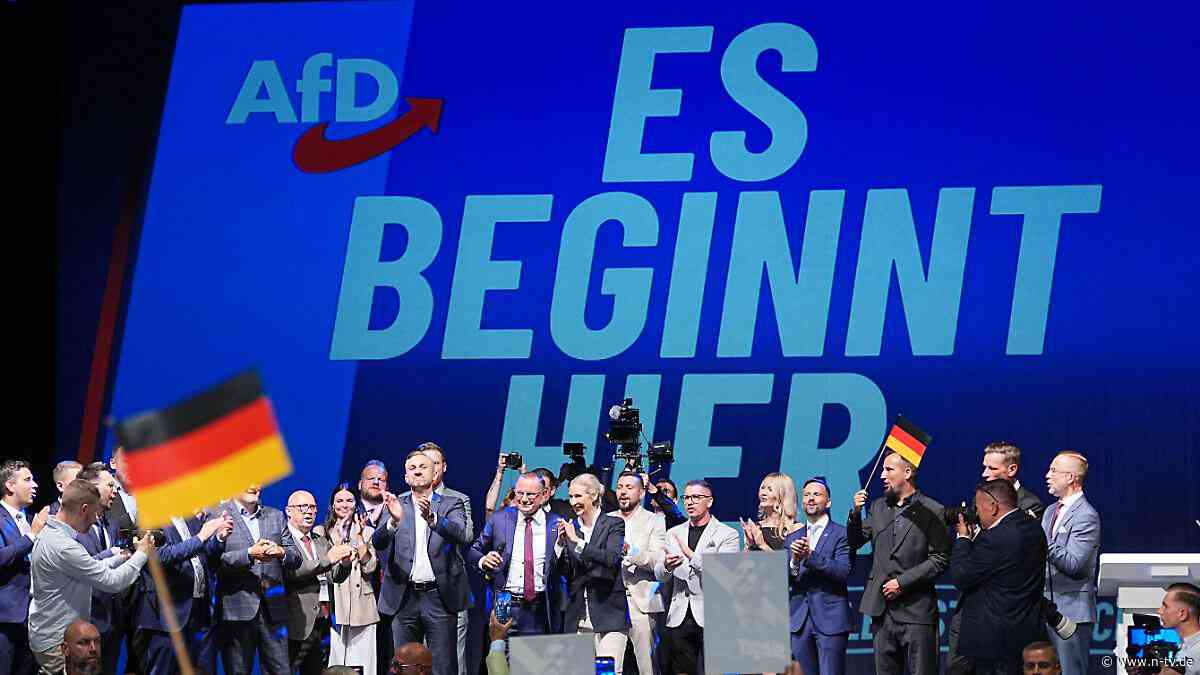 "Überhaupt kein Widerspruch": Siegmund ziert sich, Chrupalla und Weidel machen Druck