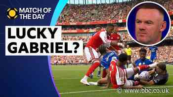 Gabriel was 'extremely lucky' to avoid red - Rooney