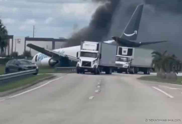 Avión de carga de Amazon dejó al menos cinco muertos tras incendiarse en aeropuerto de Miami