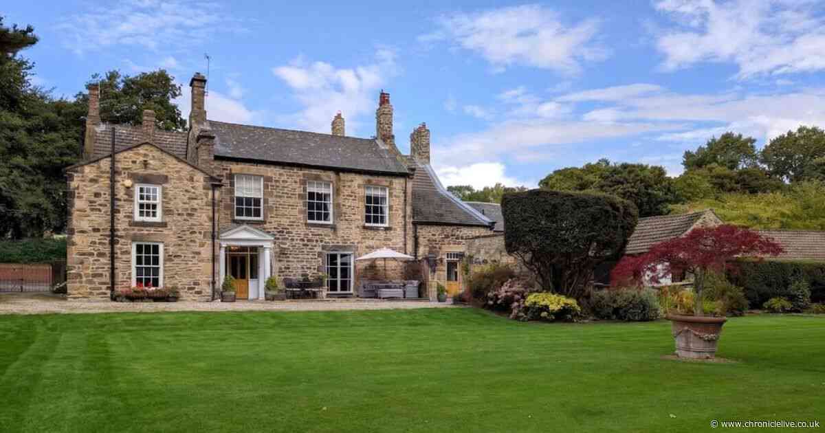Inside a 'remarkable' Newcastle Georgian home with a sauna for sale at £850,000