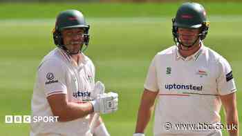 Last-wicket stand of 106 saves Leics at Notts