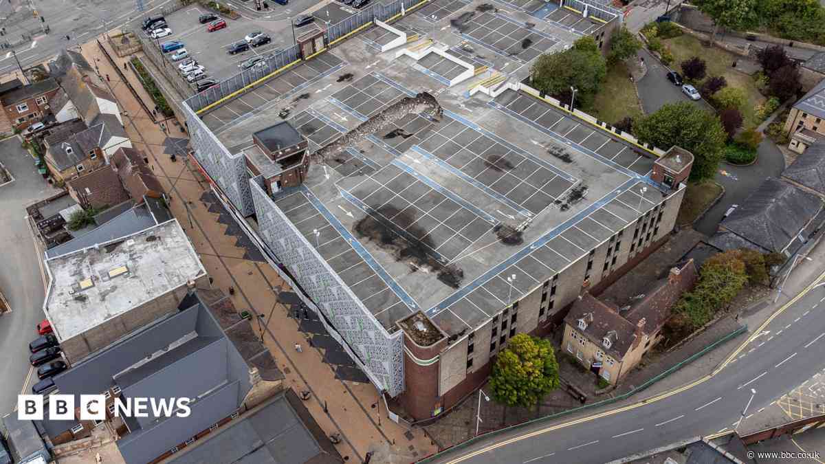 Partially collapsed car park demolition set to begin