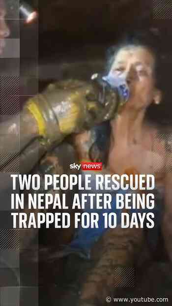 Two people rescued in Nepal after being trapped for 10 days