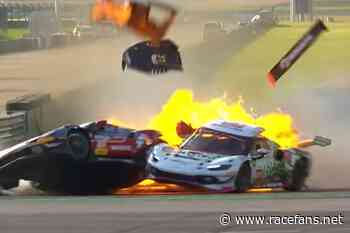 GT3 racer pulls rival from burning car after horrific crash in Shanghai | Other Motorsport