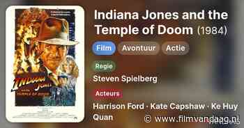 Indiana Jones and the Temple of Doom [22:40, Veronica, IMDb: 7.5]