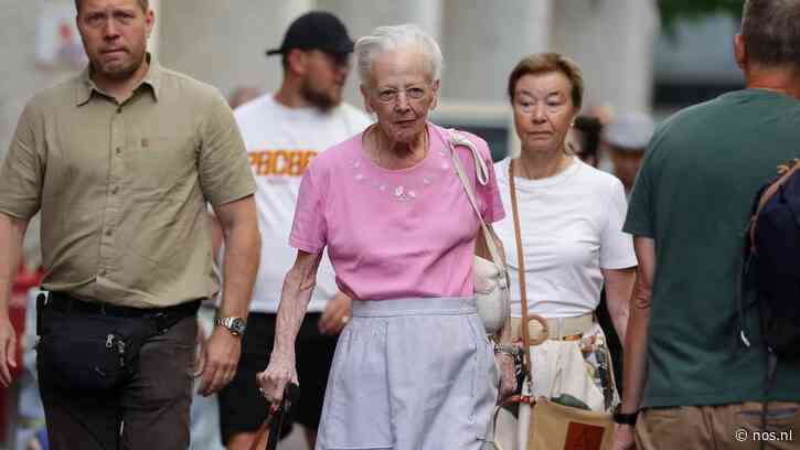 Deense koningin Margrethe opgenomen in ziekenhuis na onwelwording