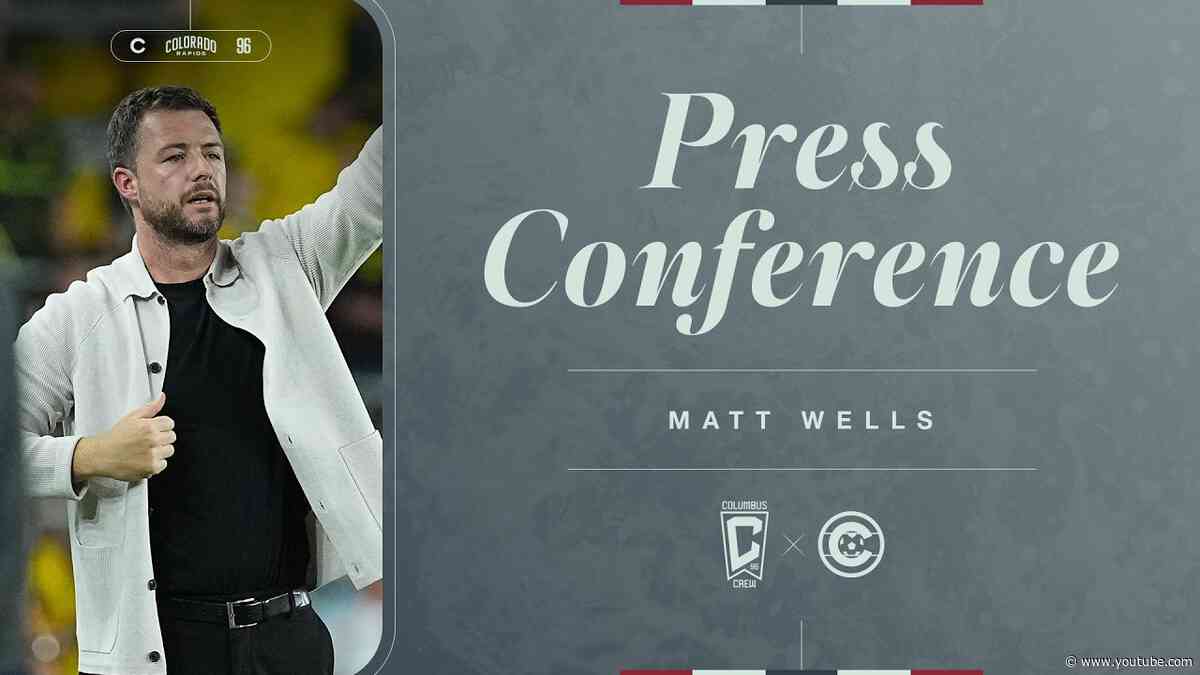 Press Conference | Matt Wells on the team performance in Columbus and standard moving forward