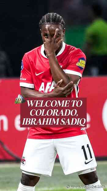 🏔️ WELCOME TO COLORADO, IBRAHIM SADIQ