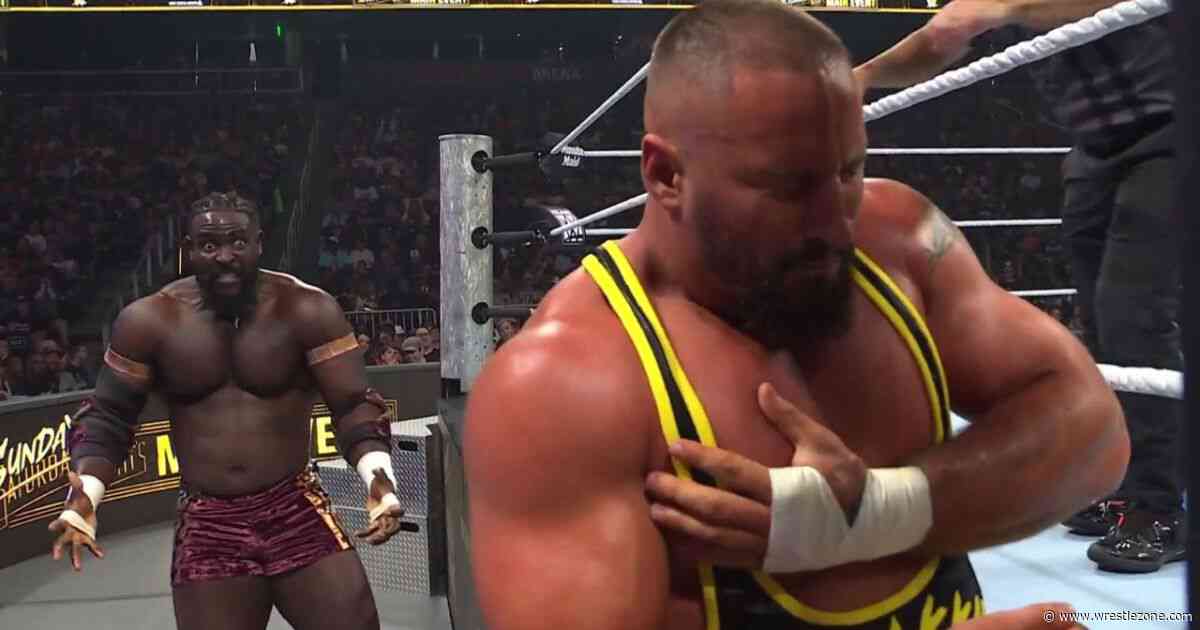 WWE Star Returns as Bron Breakker vs. Oba Femi Ends in DQ at SNME