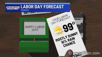 Hot Labor Day temps lead into triple digits this week