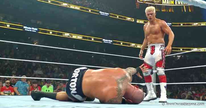 Randy Orton Bleeds & Begs Cody Rhodes for Mercy Before Stealing the SNME Win