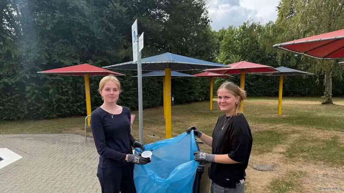 Fleißig in den Ferien: 22 Ferienjobber packten bei der Stadt kräftig mit an