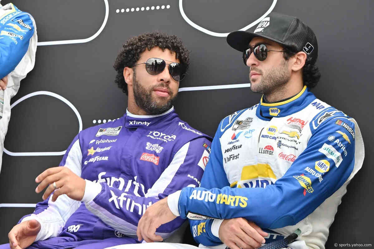 Chase Elliott, Ryan Blaney rescue stalled 23XI cars at Darlington