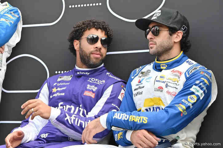 Chase Elliott, Ryan Blaney rescue stalled 23XI cars at Darlington