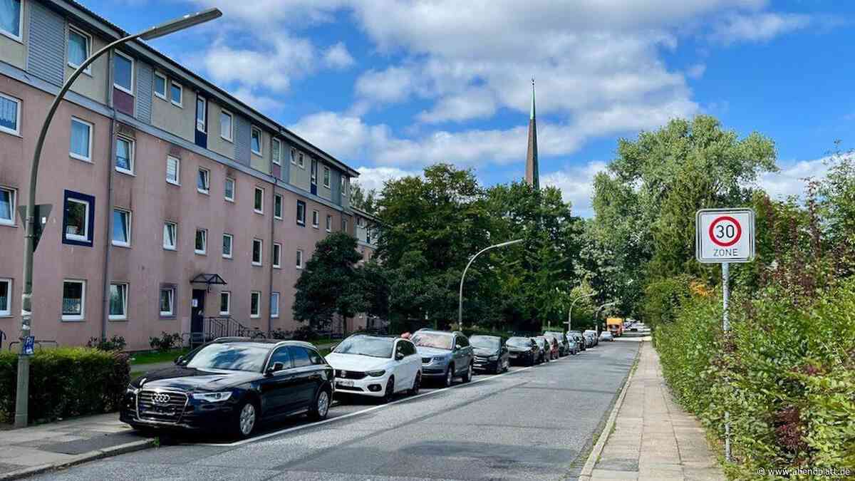 Wohnstraße in Rahlstedt gesperrt: Grundstücke nur abends und nachts erreichbar