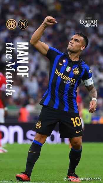 No doubt about it: LAUTARO MARTÍNEZ is the MOTM 🐂🏆