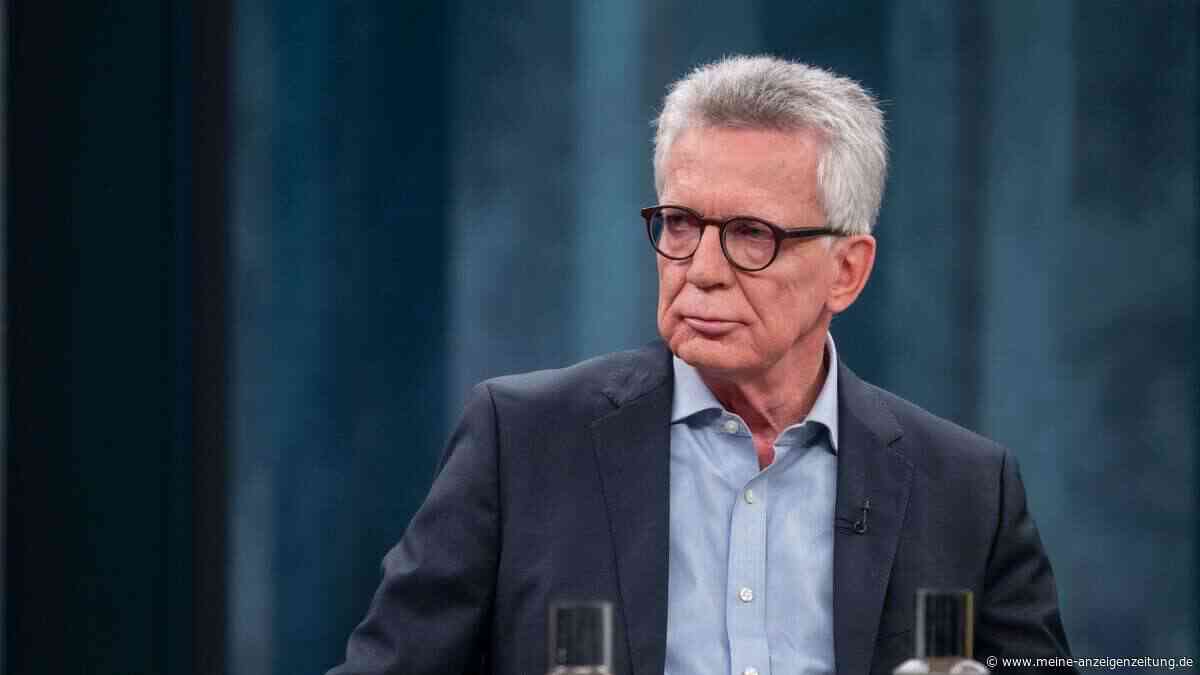 Sachsen-Anhalt-Wahl: De Maizière rechnet bei Miosga mit AfD-Regierung – und warnt vor Samtpfoten-Coup