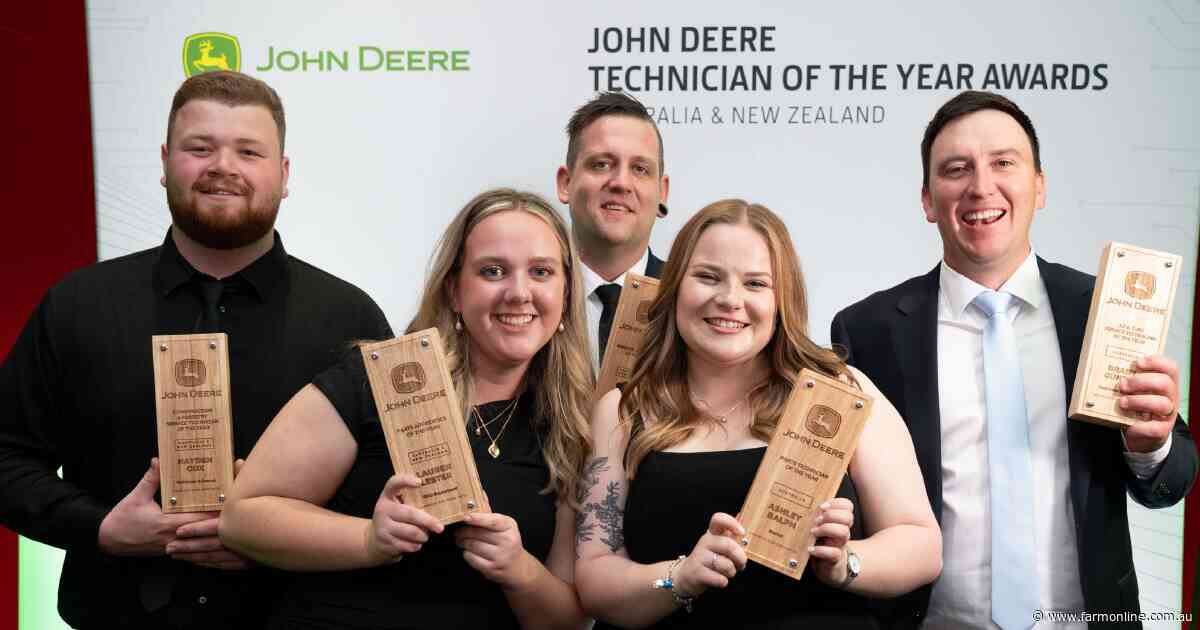John Deere's top talented technicians put to the test: meet the winners
