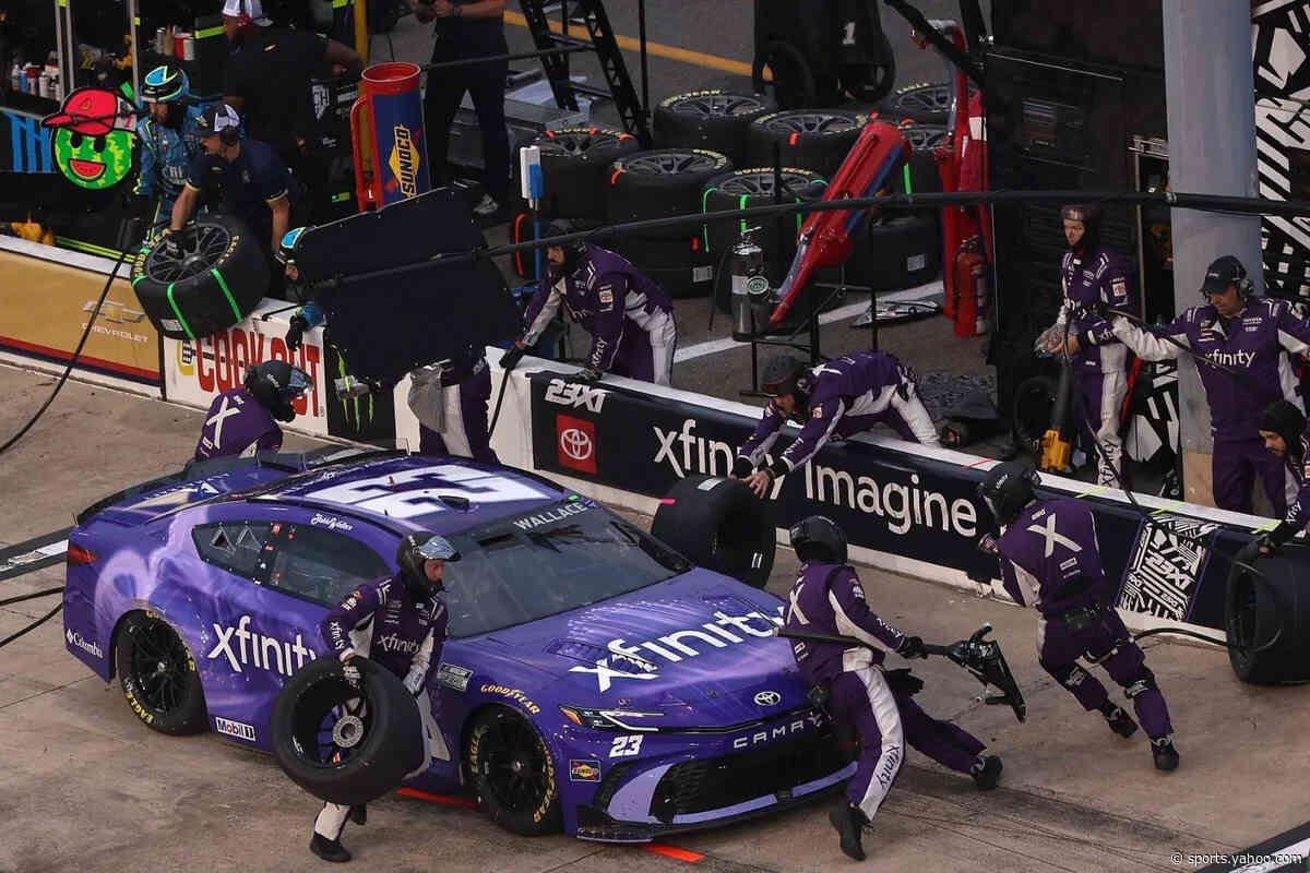 New record set for fastest NASCAR pit stop by Bubba Wallace's No. 23 crew