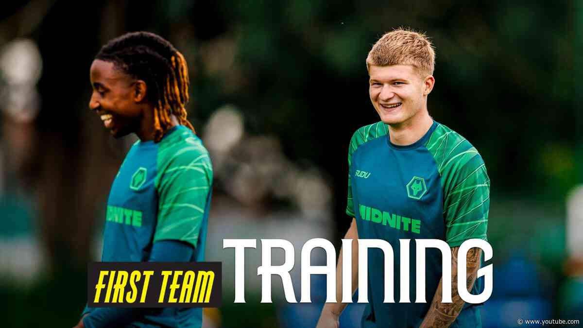Jordan James in training | Wolves prepare for Birmingham