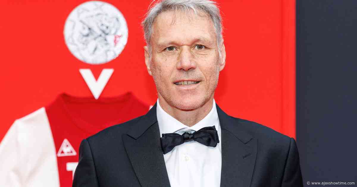 Van Basten maakt zich nog altijd zorgen om Ajax: 'Ook weleens goed dat het gezegd wordt'