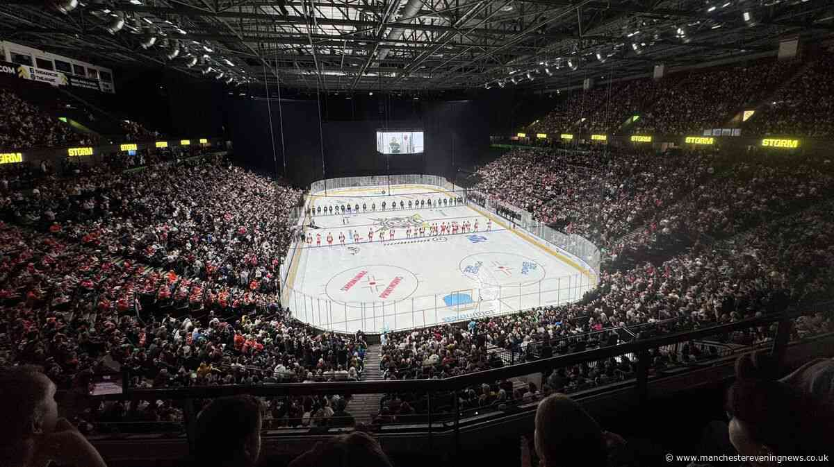 Manchester Storm return to the AO Arena where they belong for a tense yet infectious homecoming