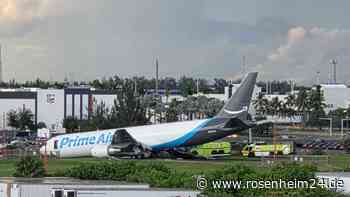 Unfall mit Amazon-Frachtflugzeug in Miami – fünf Menschen sterben