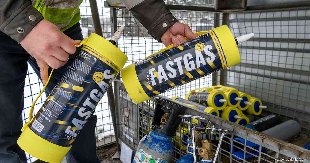 Dollemansrit van 30-jarige man eindigt met arrestatie en vondst van zeventien tanks lachgas