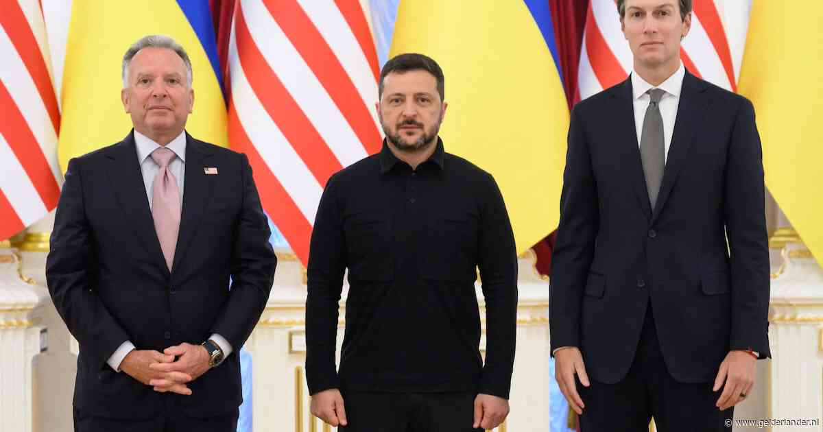 Zelensky rekent niet op snel einde oorlog na overleg met gezanten VS: ‘Deze winter luchtverdediging nodig’