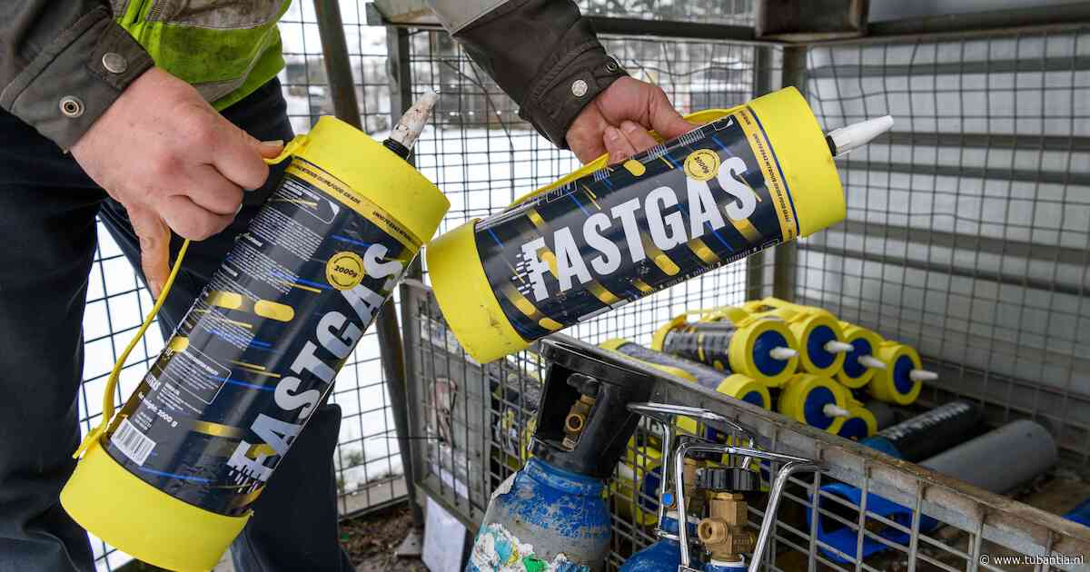 Dollemansrit van 30-jarige man eindigt met arrestatie en vondst van zeventien tanks lachgas