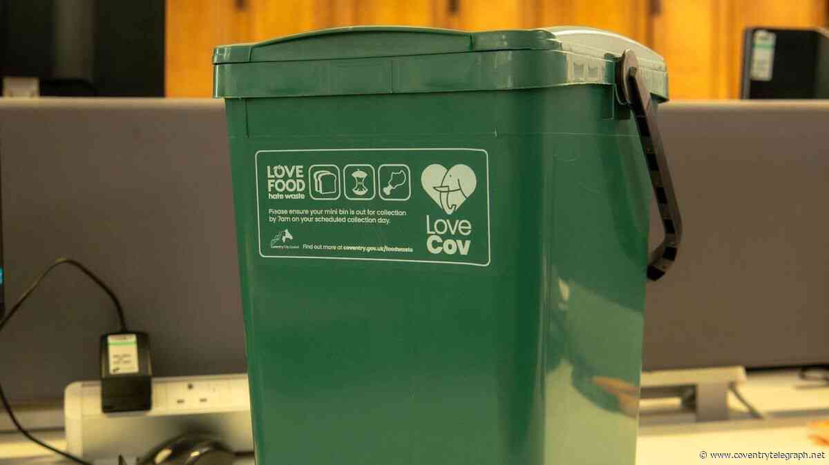 Everything you can put in food waste bin as new bin collections start in Coventry this week