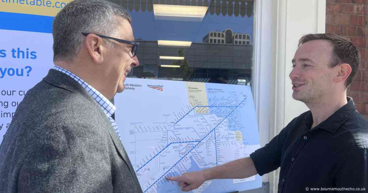 Tom Hayes MP called for faster trains to London Waterloo