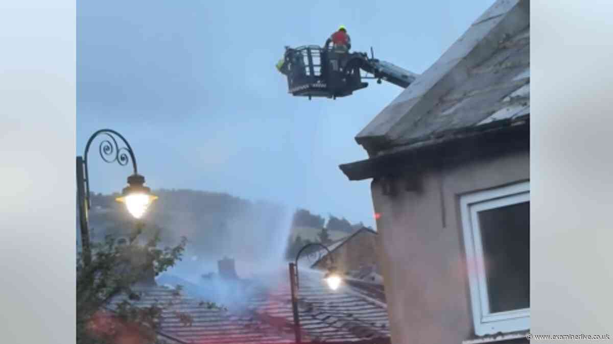 Milnsbridge fire LIVE updates as crews tackle blaze at homes