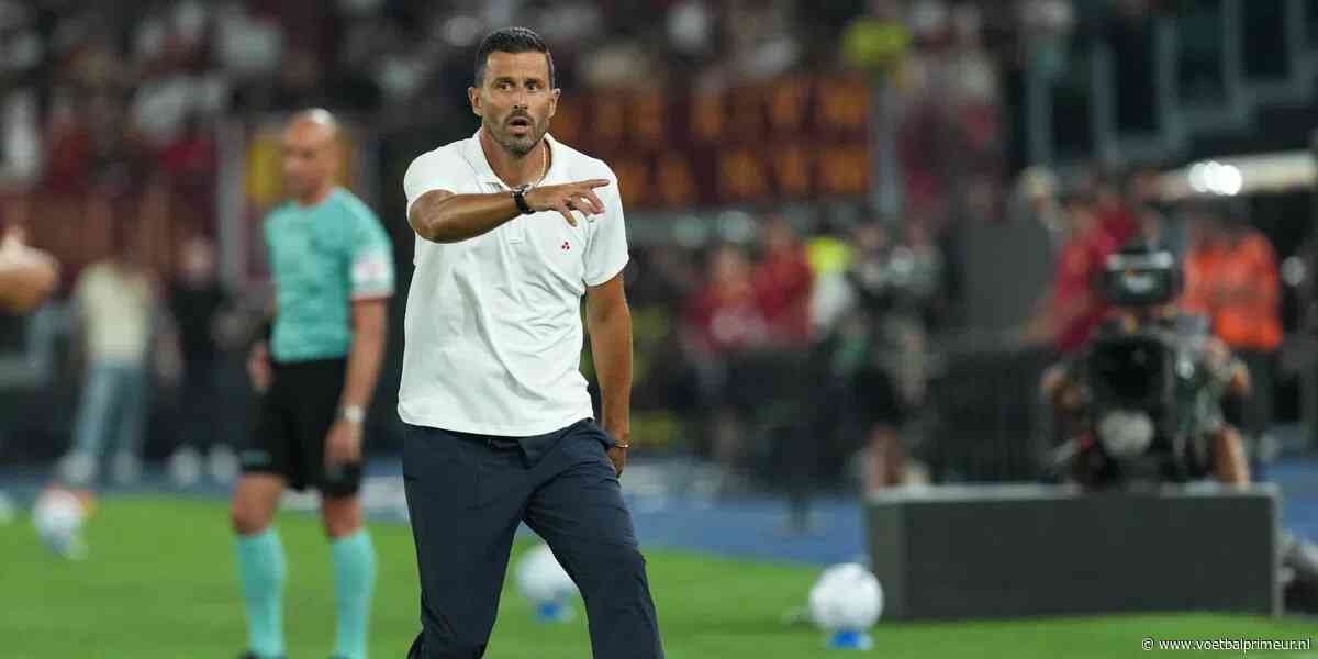 Bliksemontslag een feit: Serie A-club zet trainer na vier wedstrijden op straat
