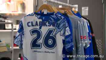 Clarkson offloads his Kangaroos gear