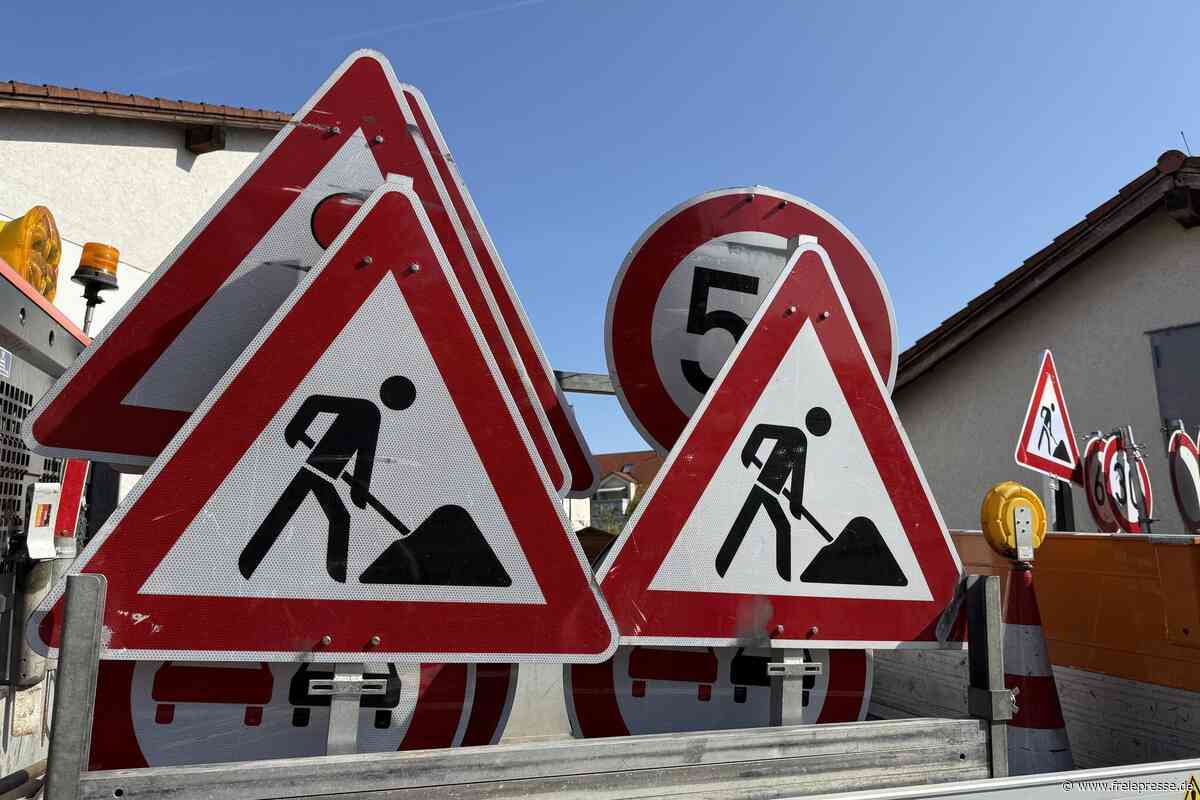 Diese Einschränkungen erwarten Verkehrsteilnehmer in der kommenden Woche in Plauen