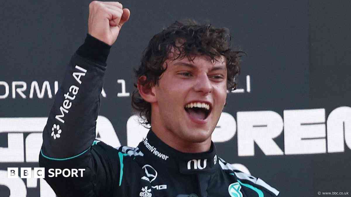 Antonelli takes stunning Monza win from 19th on grid